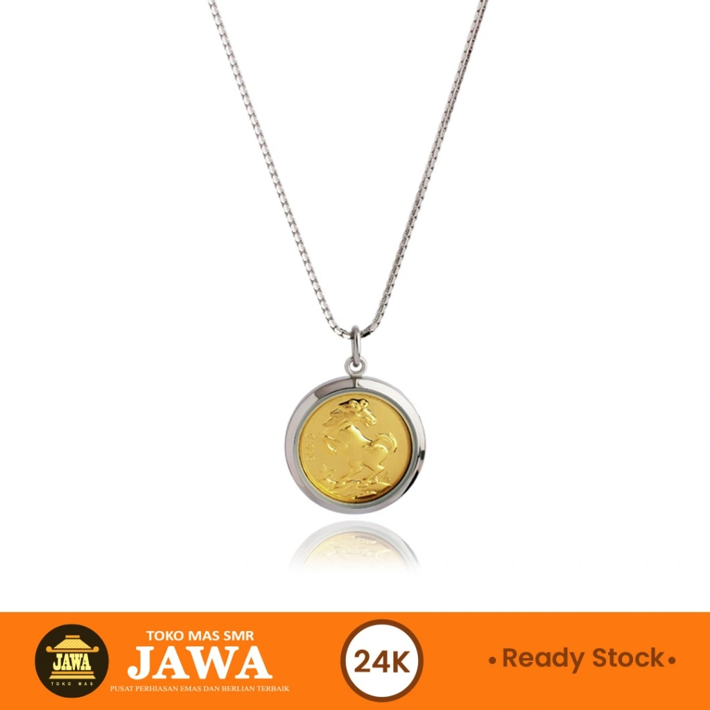 Lucky Pendant Kadar 24 Karat Toko Mas Jawa