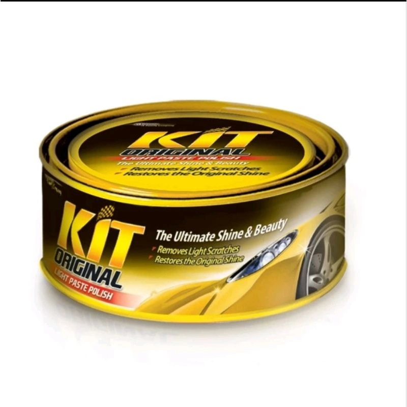 KIT ORIGINAL LIGHT PASTE POLISH pengkilap penghilang goresan halus cat body mobil motor