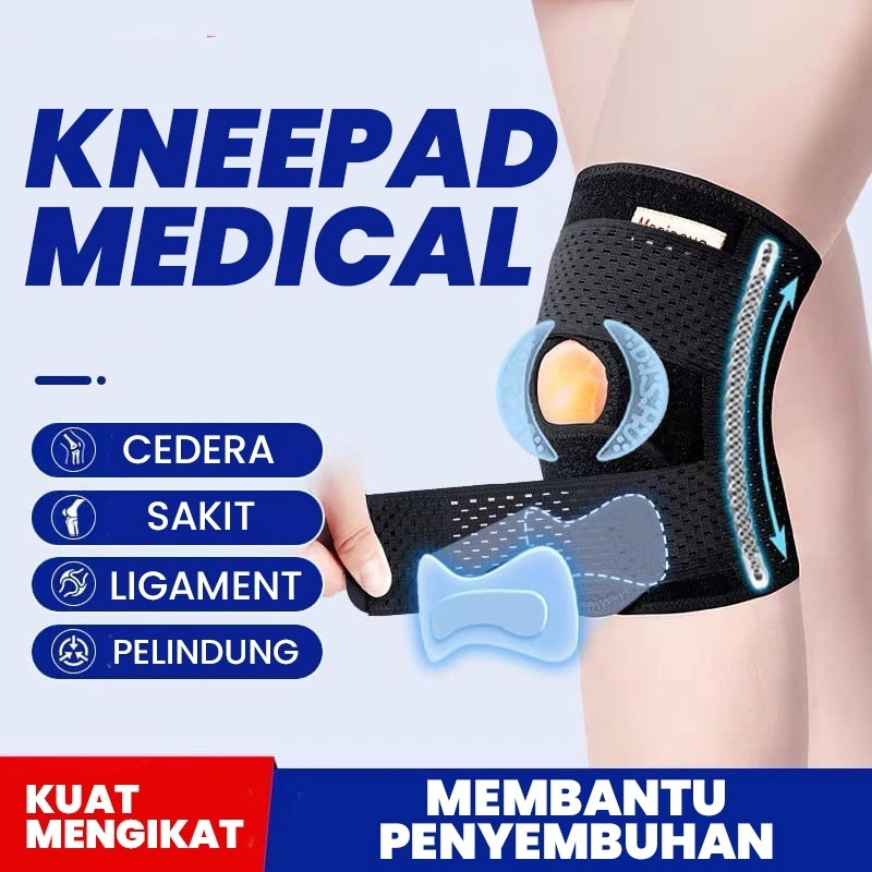 BBAK 2 PCS Knee Support Knee Pad Pelindung Lutut Deker Dekker Lutut