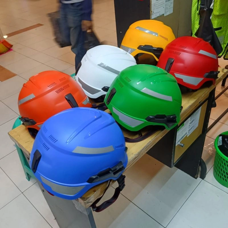 HELM CLIMBING SAFETY MSA H1 TRIVENT ORIGINAL MSA 100% - SAFETY HELMET CLIMBING UNTUK PANJAT TEBING