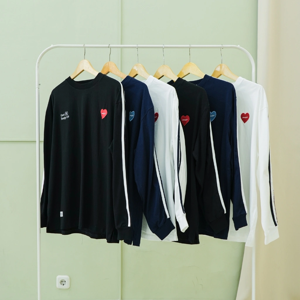ANSSY - Rukka Long Sleeve Tshirt - Kaos Lengan Panjang Wanita