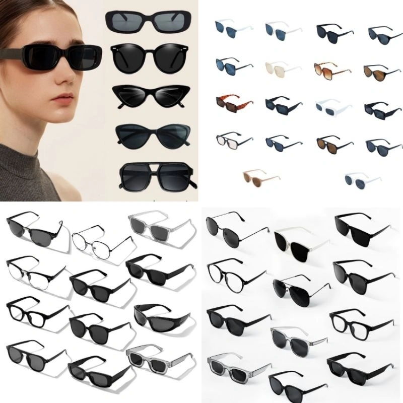 Kacamata Hitam Wanita Aksesoris Fashion Sungglasses Retro Vintage