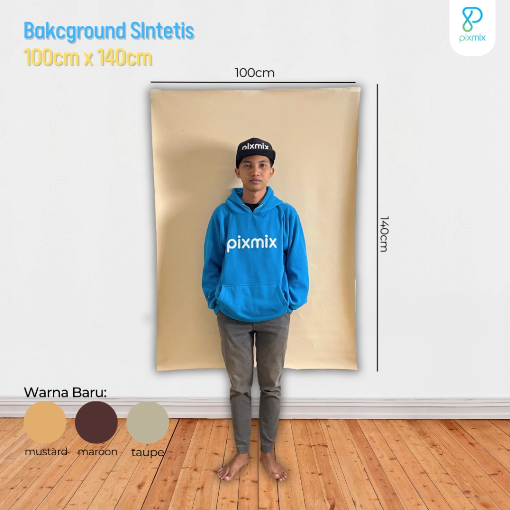 Background Foto Produk bahan Kulit Sintetis uk. 100 x 140cm