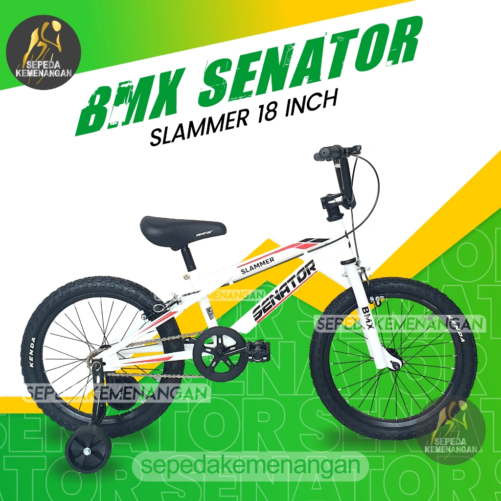 SEPEDA BMX SENATOR SLAMMER UKURAN 18 INCH