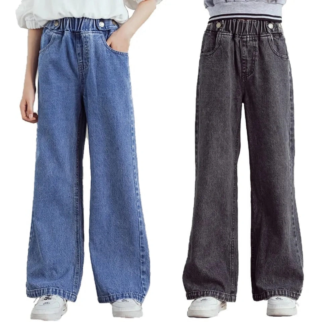 Kulot Anak Tanggung Remaja Celana Fashion Jeans Anak Kids Denim Girls Palazzo