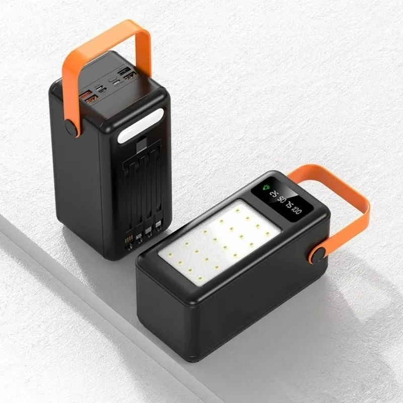 Power Bank casing isi daya USB ganda 21x18650 pengisian daya ponsel QC 3.0 PD20W DIY Shell 18650 pemegang baterai kotak pengisi daya