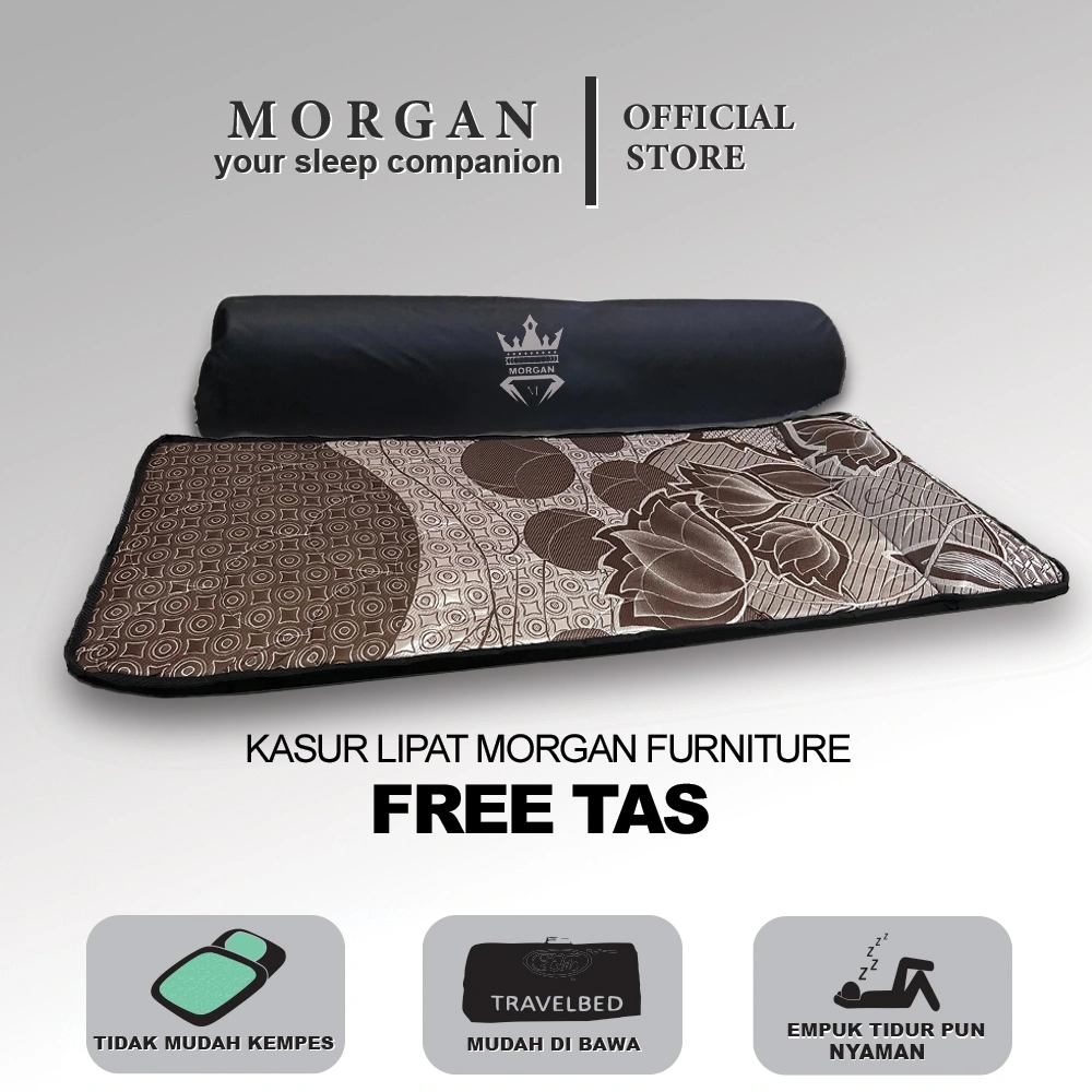 [RAMADAN FREE ONGKIR & BISA COD CEK DULU ] Kasur Lipat Gulung Busa Super Anti Kempes / Travel Bed + Free Tas Kasur Gulung Langsung / Kasur Rolling Matras Praktis & Ekonomis Bisa Dibuat Kemping / Kasur Lipat Free Tas Travel Anti Kempes