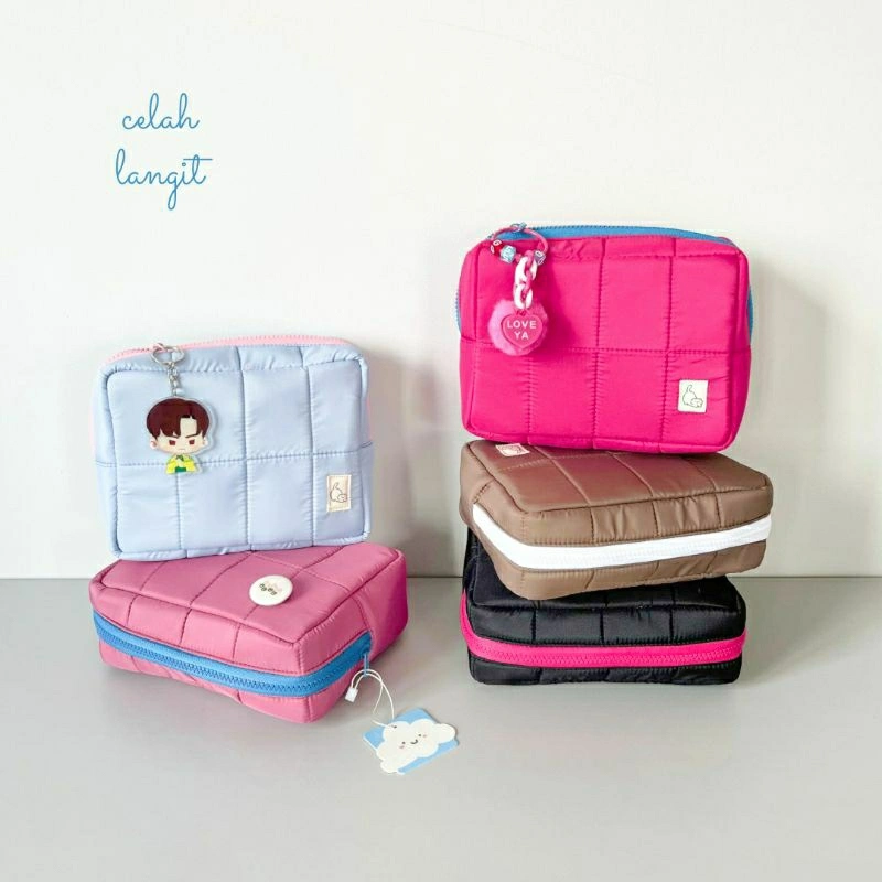 CELAH LANGIT MINJI POUCH | Pouch Lucu Wanita Pouch serbaguna