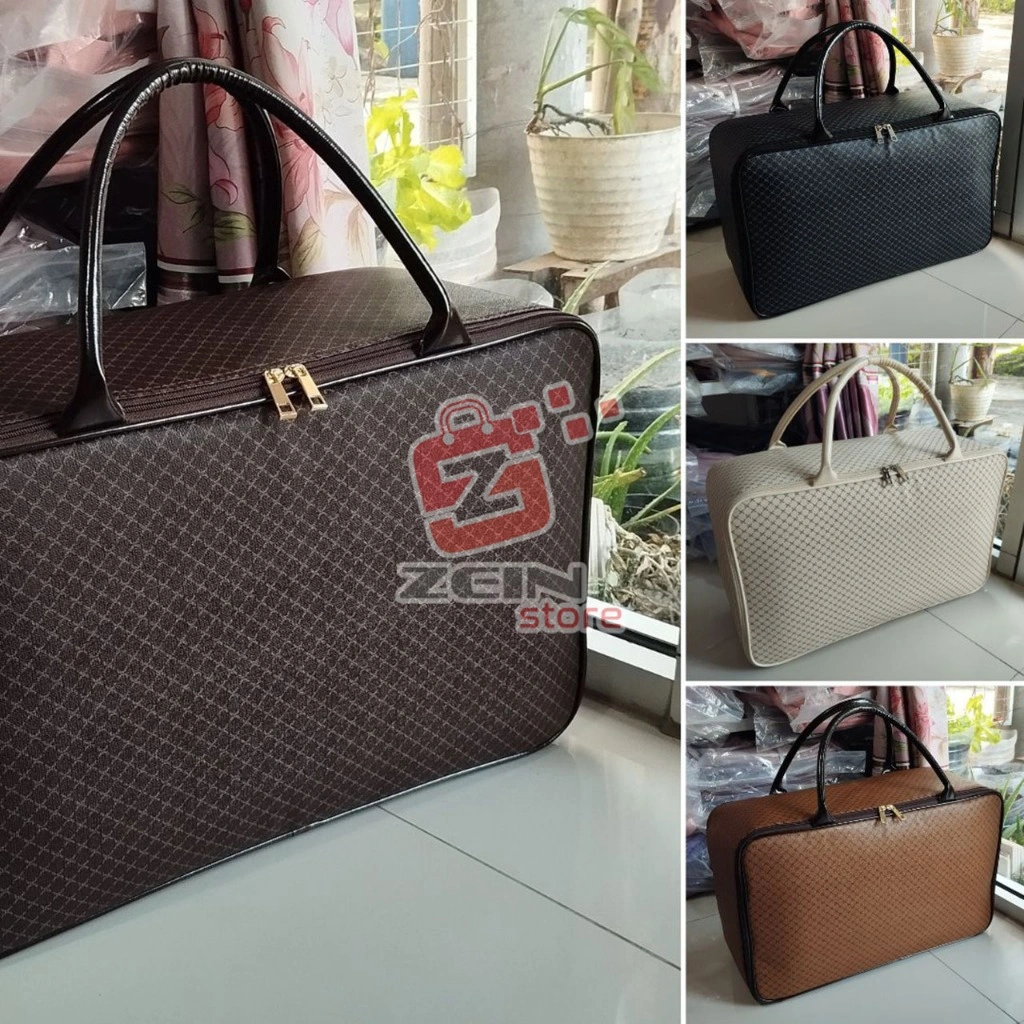 ZEIN XMP - Travel Bag Premium Ukuran Jumbo - Medium Waterproof Bahan Tebal Berkualitas Tas travel Motif Branded Harga Murah Kualitas Mewah