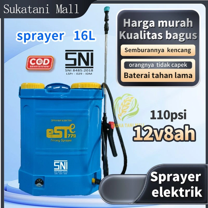 SPRAYER ELEKTRIK ESTE779-16 LITER SNI Alat Semprot Tanaman Pertanian