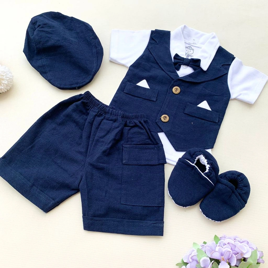 QUEBEECLOTH BAJU BAYI LAKI LAKI 0 6 BULAN BAYI NEWBORN SETELAN BAYI COWOK ROMPI PESTA BAYI LAKI LAKI BESTSELLER KEKINIAN MURAH -ALE