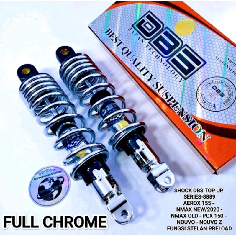 SHOCK DBS TOP SERIES-8889 AEROX 155 - NMAX NEW/2020 - NOUVO - NMAX OLD - PCX 150 - PCX 160 - SKOK NUVO NUOVO Z BELAKANG SHOCKBREAKER HARGA GROSIR TERMURAH