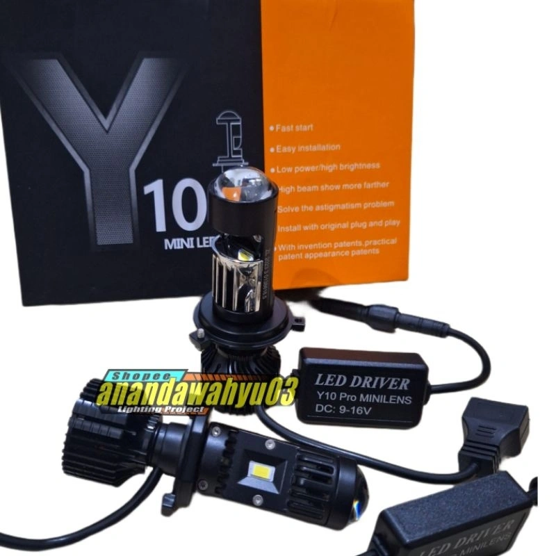 Mini Pro Ji Y10 Pro Mini Biled H4 Agya Ayla Calya Sigra Y10D Y10 D Y10Pro ji