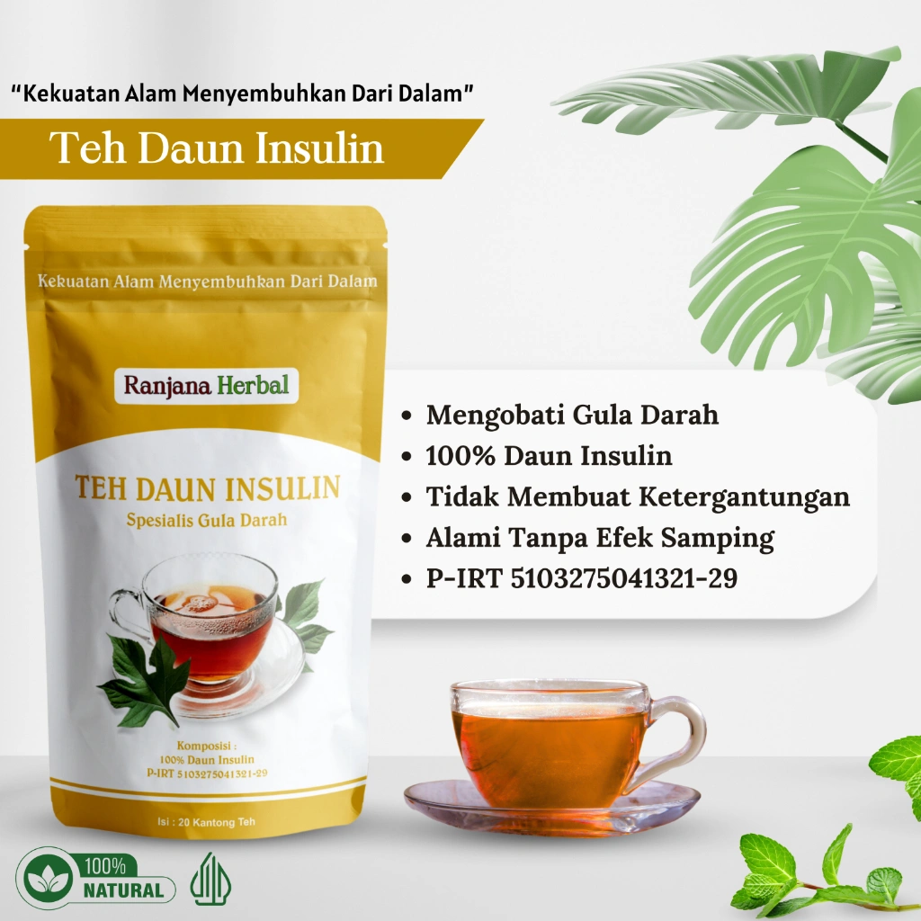 Ranjana Herbal Amputasi Batal, Diabetes Gula Darah Glukosa Normal Dengan Program Teh Daun Insulin