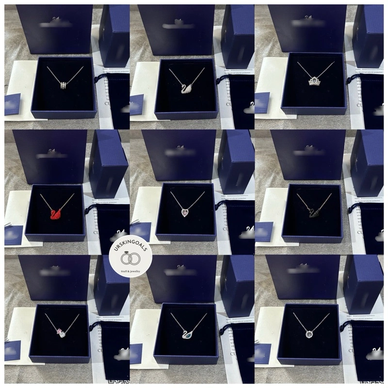 Kalung Swarovski - Swarovski Necklace - Swarovski Swan Necklace Kalung ORIGINAL 100%