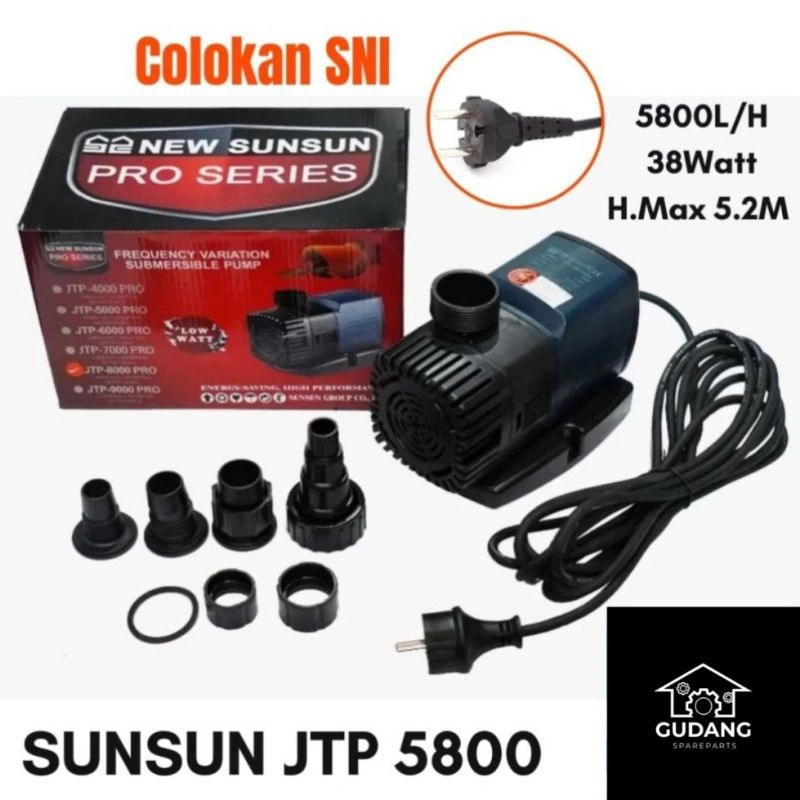 SUNSUN JTP 2000/2500/3000/3800/4800/5800/7000/8000/9000/10000/12000/14000/16000