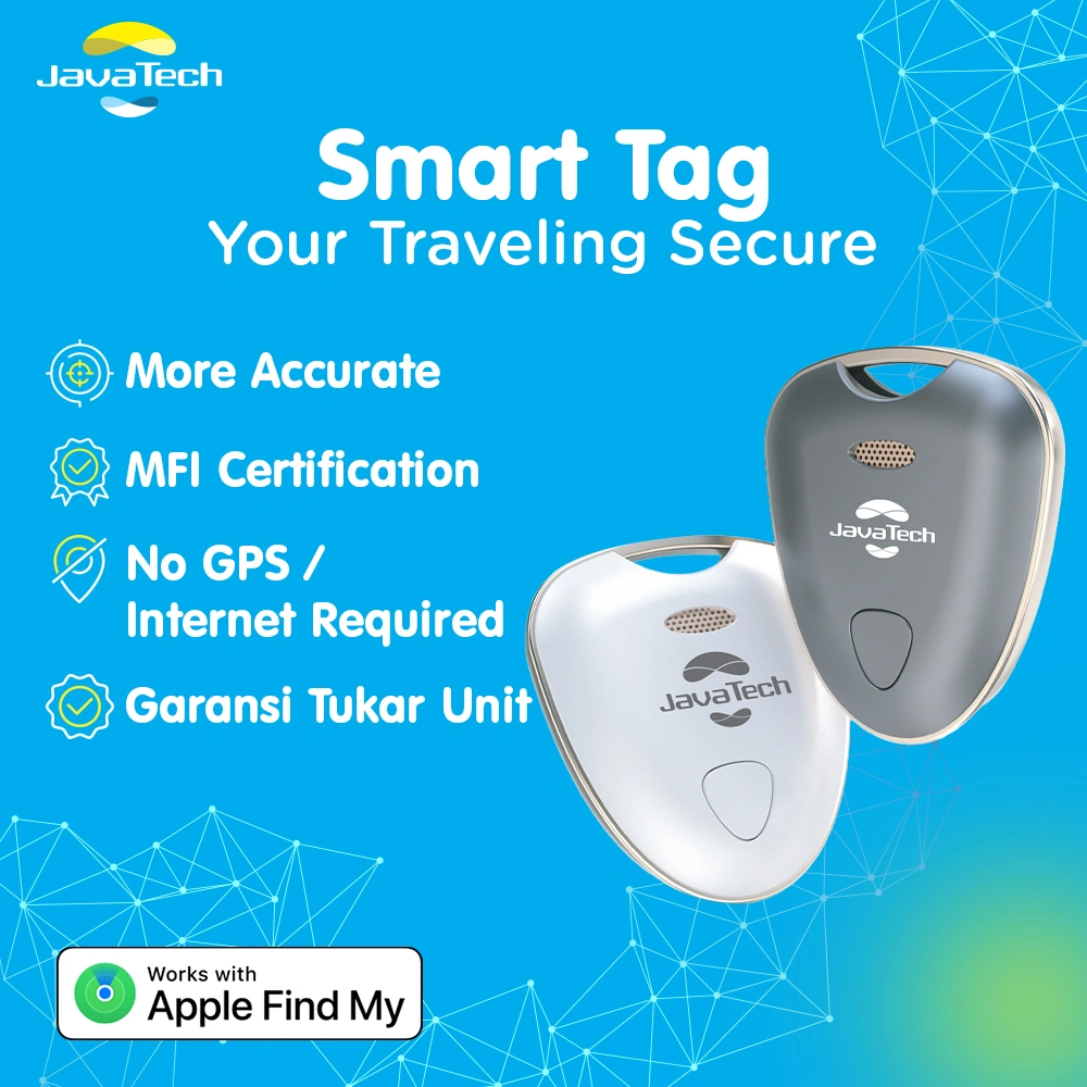 Javatech Smart Tag | Anti Lost Tracker AirTag GPS Finder | Your Traveling Secure