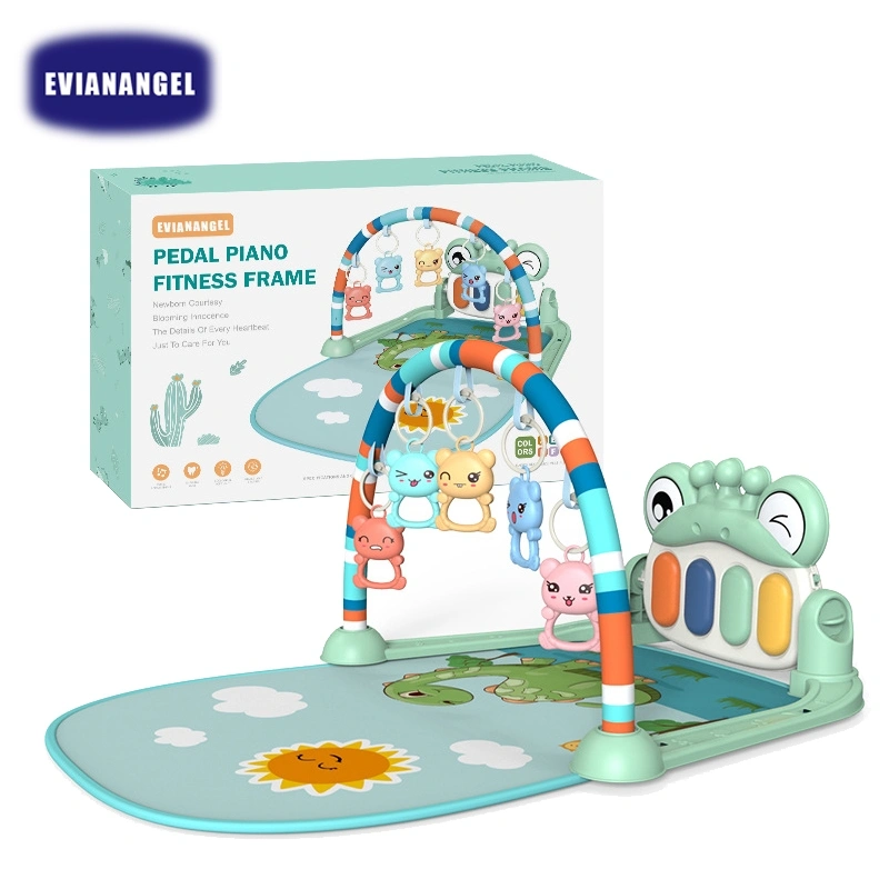 EVIANANGEL Alas Bermain Piano Pedal Musik Dudukan Kebugaran Bayia Mulai Usia 0 - 15 Bulan Free Box All in 1 Piano Playmat / Spacebaby Mastela Smartstart Playgym Baby Play Gym Baby Toys Rattle & Piano Playmat Mat / Mattress Baby Playgym Musical