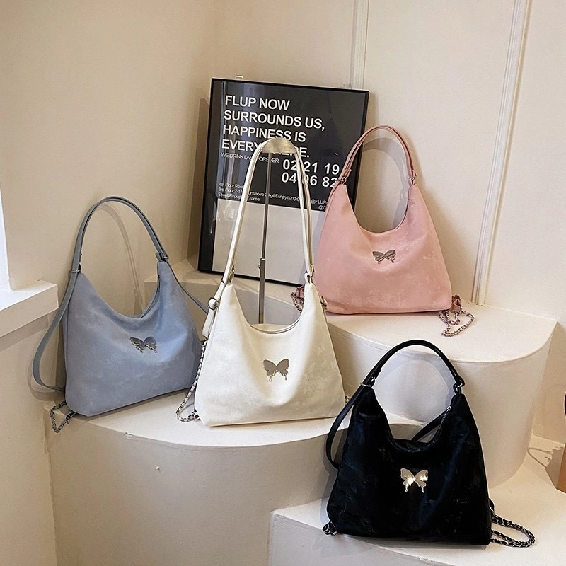 Tas selempang Tas Wanita Tas Tote Wanita Ransel Wanita Tas Bahu Rantai Serbaguna