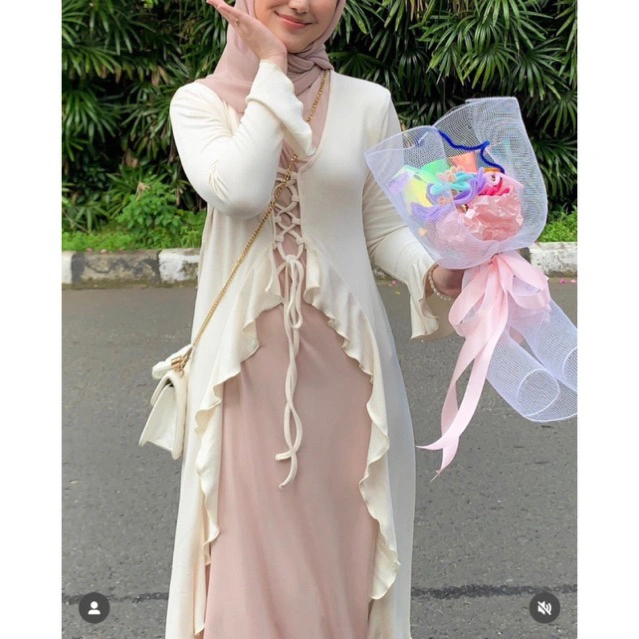 [READY LANGSUNG KIRIM] Rose Ballerine Cardigan (knit super stretch) | bisa untuk semua bb dan tb