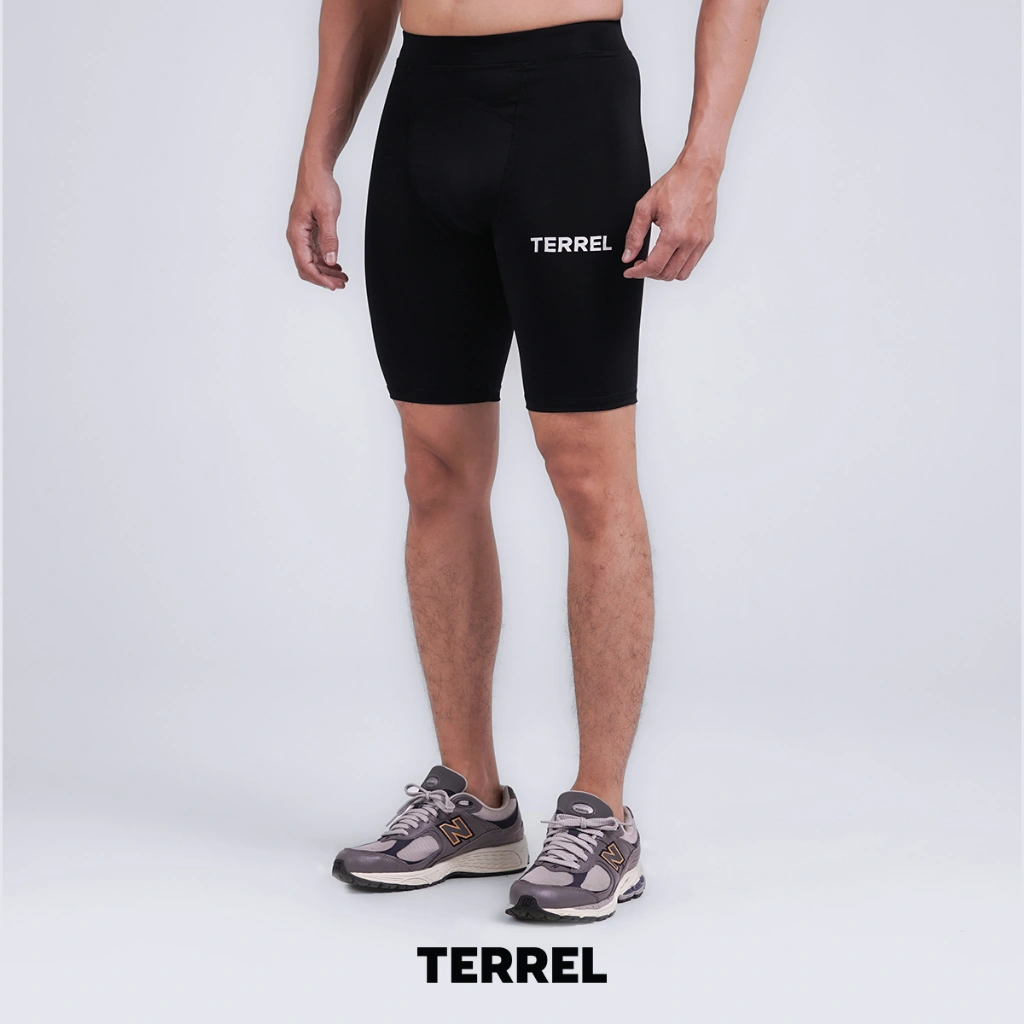 Terrel sportswear Performance Base Layer Short Pants celana pendek olahraga stretch pria lari running gym