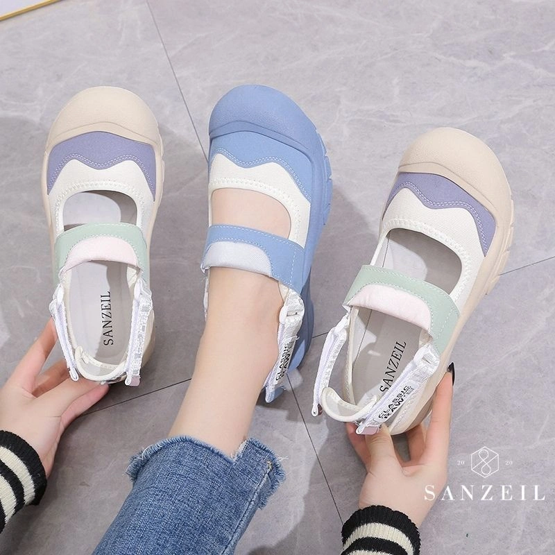 Sepatu Lolita Casual GO1017 Sepatu Tali Wanita