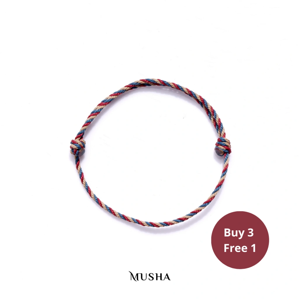 Musha Twisted Water-Repellent Bracelet
