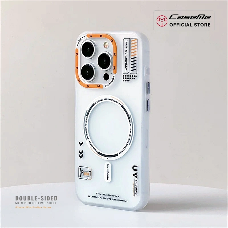 Caseme Casing MAGSAFE iPhone 12 12pro 12 promax 13 13pro 13promax 14 14pro 14 promax 15 15pro 15promax 16 16pro 16promax Magnetic Case Keren Anti Menguning