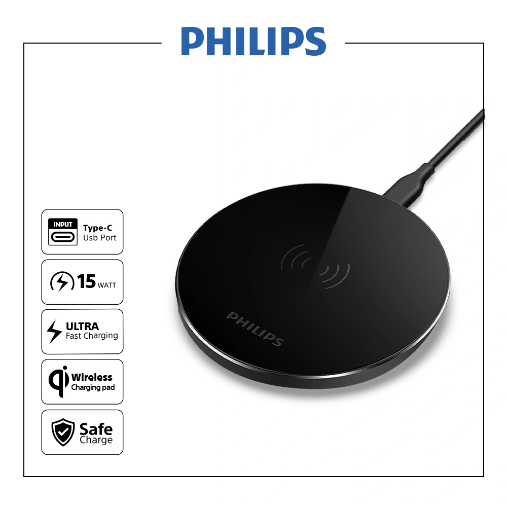 Philips DLP9216C Wireless Charger Pad 15W / Wireless Charging Pad