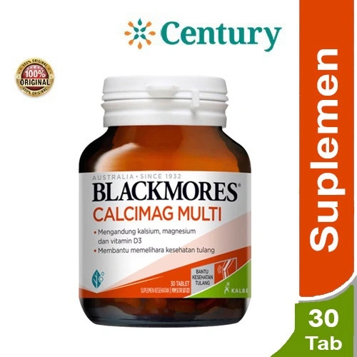 BLACKMORES CALCIMAG MULTI 30 Tablet/ SUPLEMEN TULANG/Calsium/Magnesium