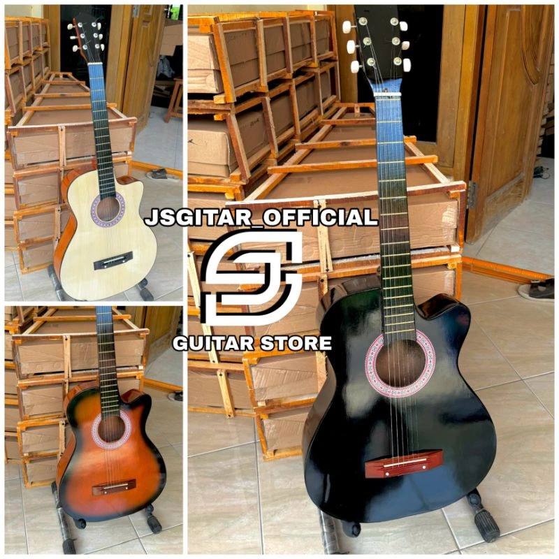 Gitar Akustik Tanam Besi / Gitar YAMAHA APX500II .Gratis Packing Kayu