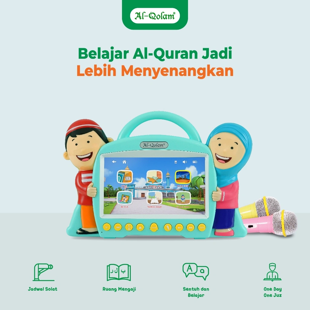ALQOLAM Smart Hafiz Versi 5 - Tablet Edukasi Anak Muslim