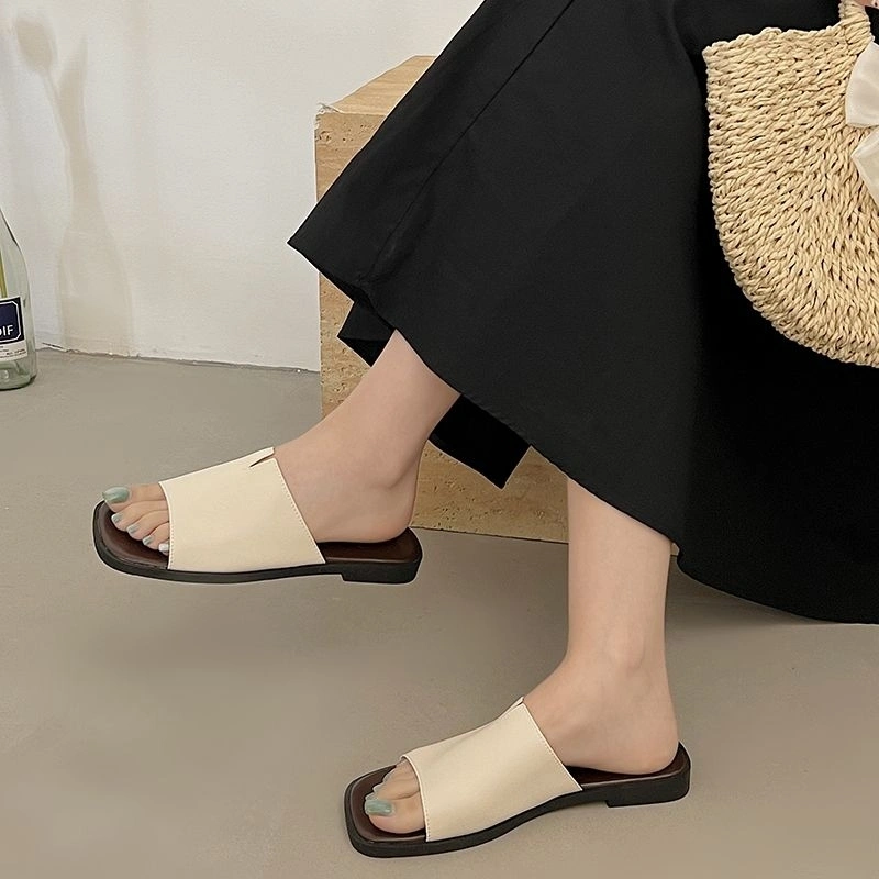 NF802 - Sandal Flat Nyaman dipakai Sandal Fashion Wanita Kekinian Sandal Ringan
