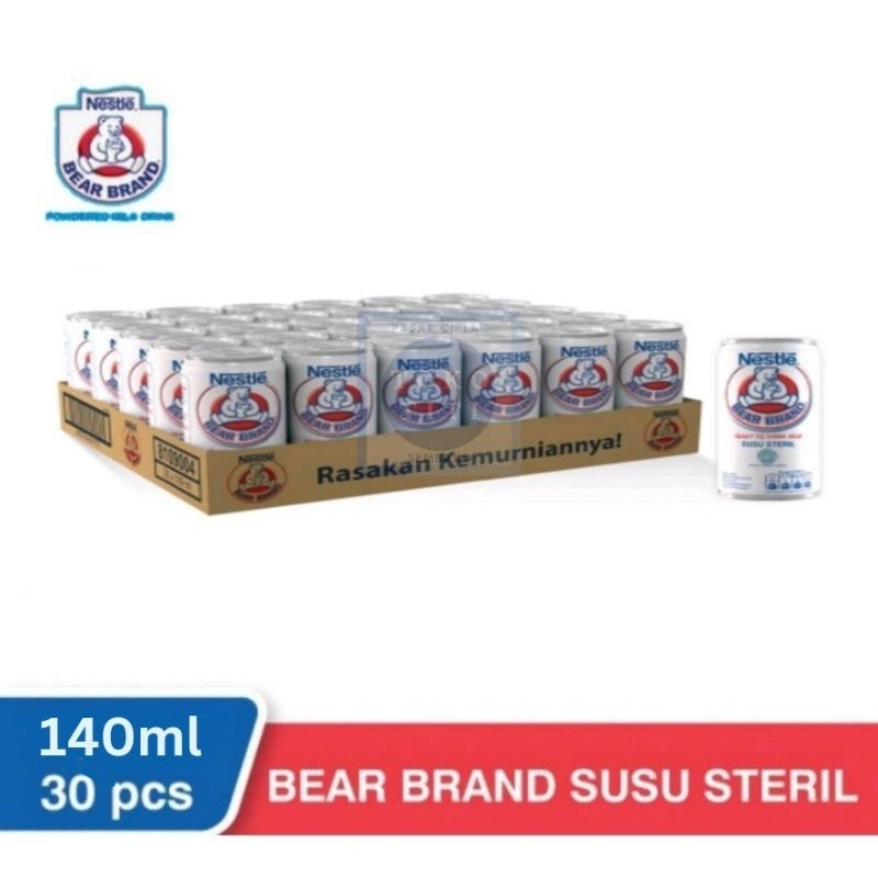 Bear Brand Susu Beruang 140ml 1 dus isi 30 pcs Exp jan 2027