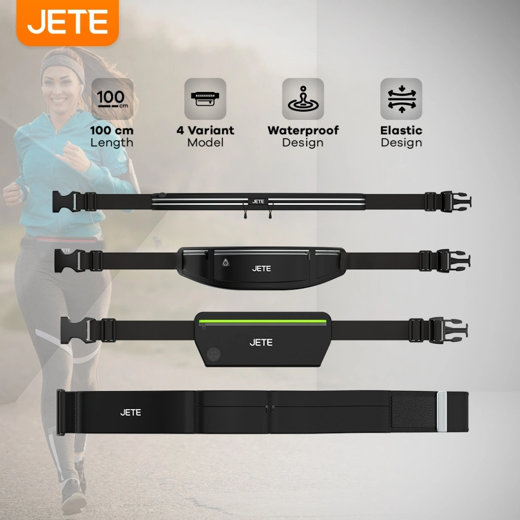 JETE Run Bag Tas Lari Olahraga Waterproof Original Running Belt