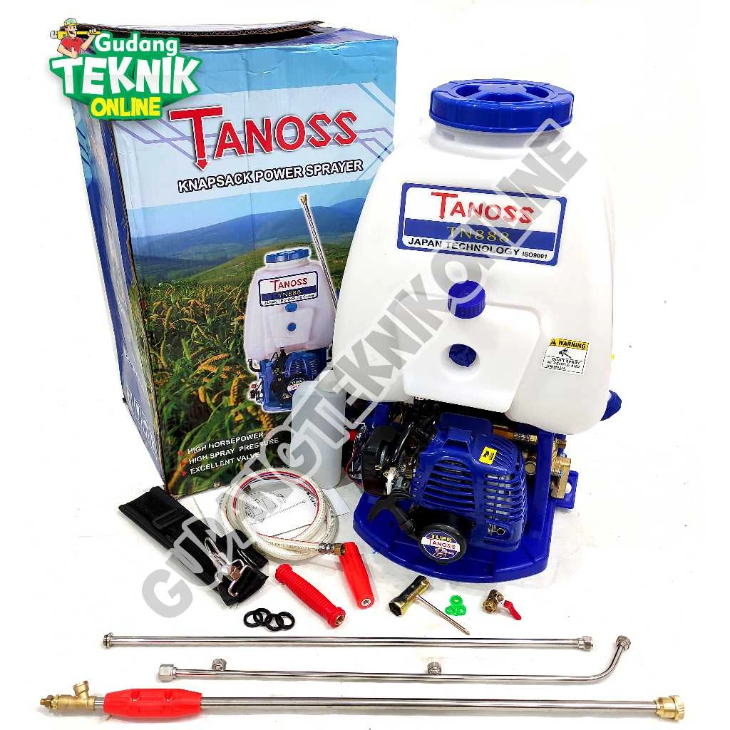 Mesin Semprot Hama TANOSS 20L TN777 TN888 TN889 TN779 TURBO IK888 MTX-767A HOLTZ / Engine Sprayer Hama TANOS 2Stroke - Mesin Kabut Power Spayer 2Tak