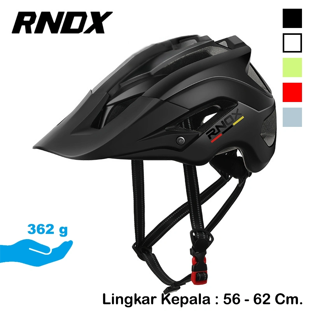 RNOX Blitz MTB Helmet Adjustable Size Original Helm MTB Helm Sepeda Gunung Helm Downhill Helm Gowes MTB Helm Sepeda Full Face Helm All Mountain Helm Sepeda Lipat Helm Mountain Bike Helm Gowes Full Helm Olahraga Sepeda Helem Enduro Helm XC Helm Trail MTB