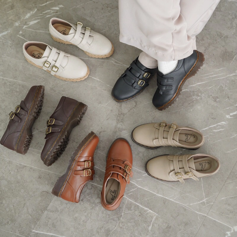 Thethingscorner - THEON DOKMART - Sepatu wanita/ Docmart wanita sepatu kerja wanita korean shoes