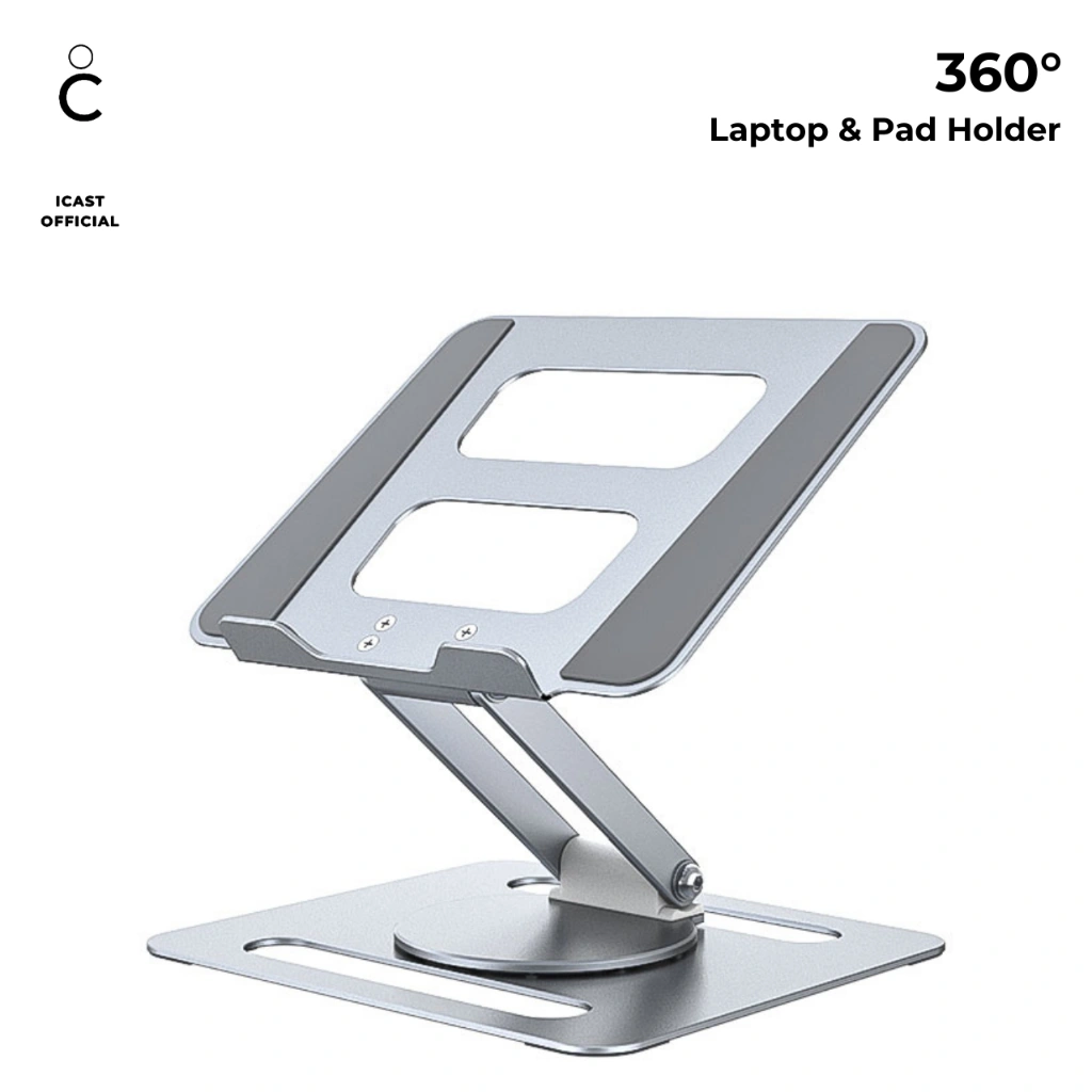 iCast Laptop Stand 360° Dudukan Laptop & Tablet 360 derajat