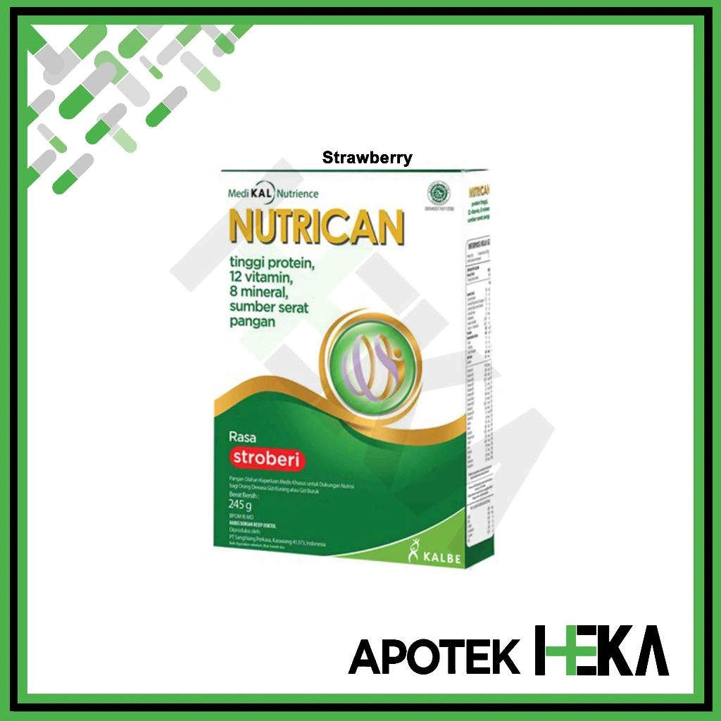 Nutrican 245 g - Susu Kanker Nutrisi Tinggi Protein dan Energi [BOGOR]