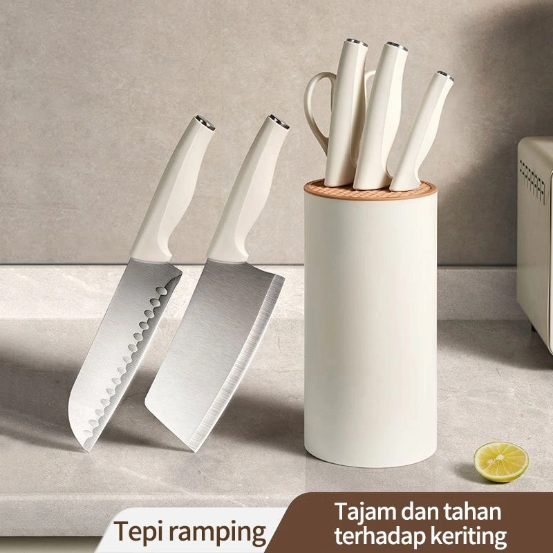 5Pcs Pisau Set Dapur /Kitchen Knife Set Stainless Steel/Pisau Set Kualitas Tinggi /Multifungsi Pisau Koki Alat/Multifunction Chef Knife