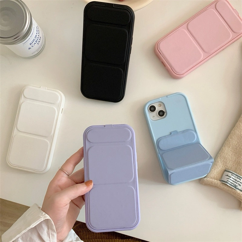 FOLDING STAND CASE For IPHONE 11 12 13 14 15 PRO MAX HOLDING CASING