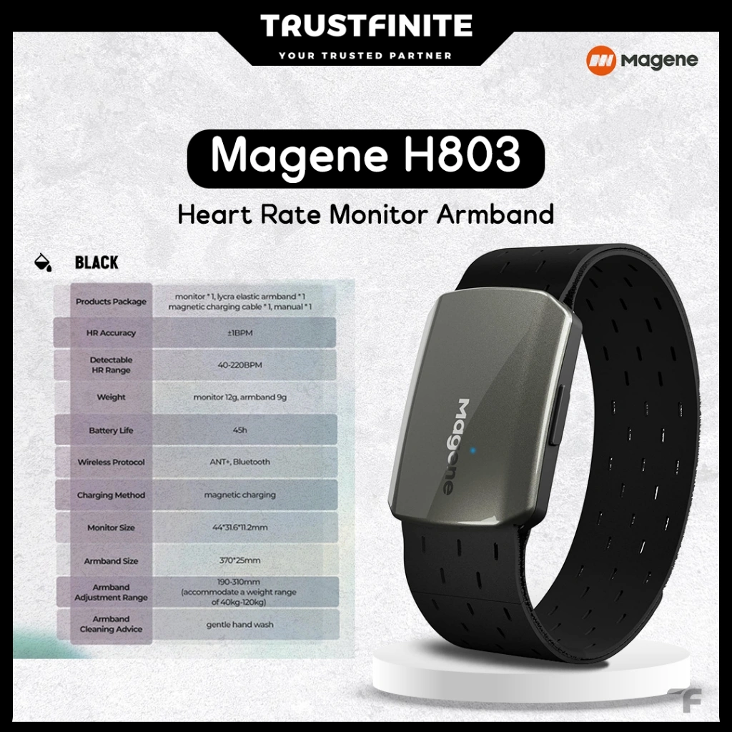 Magene H803 Armband Heart Rate Monitor HRM [Bukan Magene HRM 80]