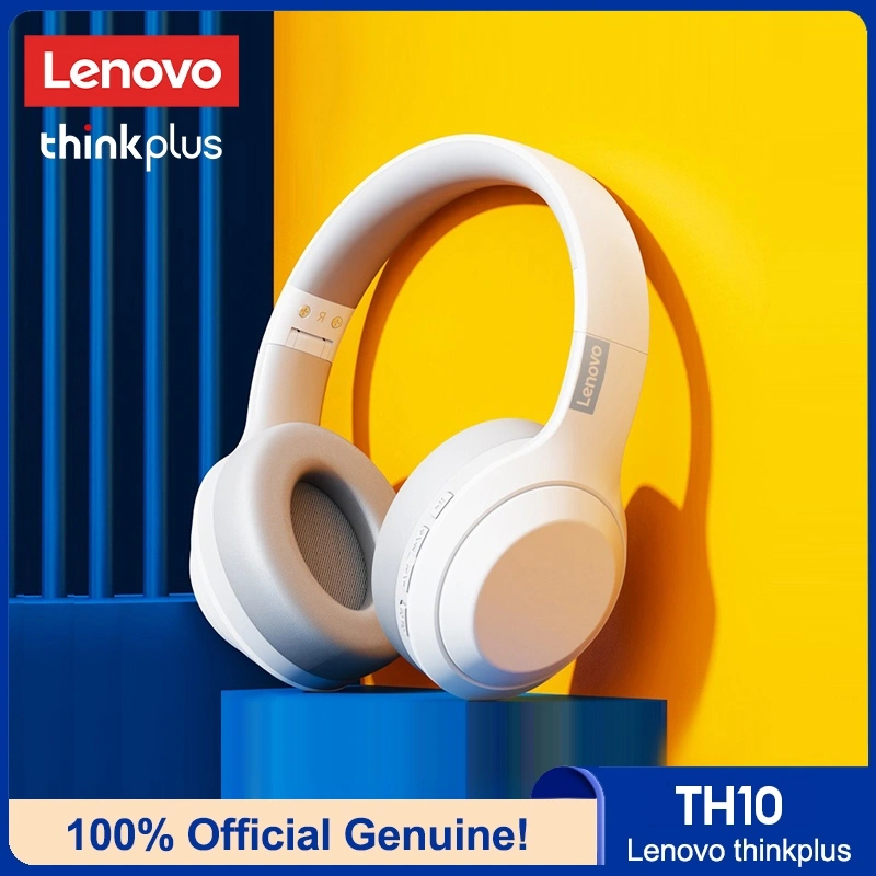 Lenovo Thinkplus TH10/30 Headphone Bluetooth V5.0 9D Stereo Music Gaming Headset Built-in Mic Noise Isolating For Android IOS