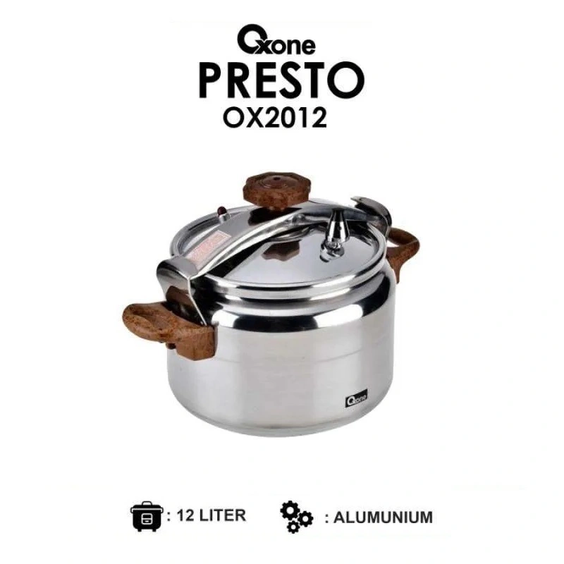 Oxone OX2012 Panci Presto Alumunium 12 Liter Pressure Cooker OX-2012