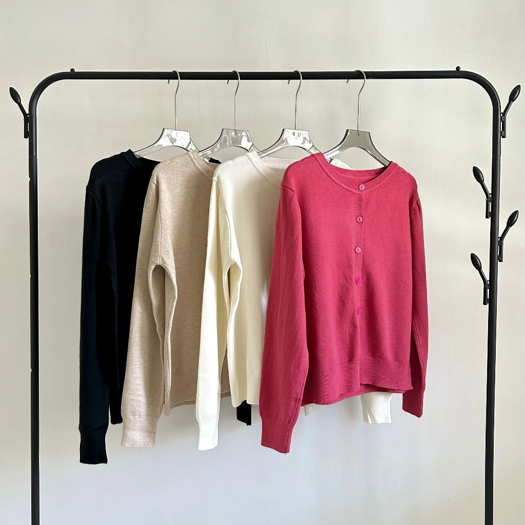 Sanee - Anne Soft Knit Cardigan | Cardigan Vierlin | Soft Knit Cardigan | Cardigan Premium | Outer Wanita