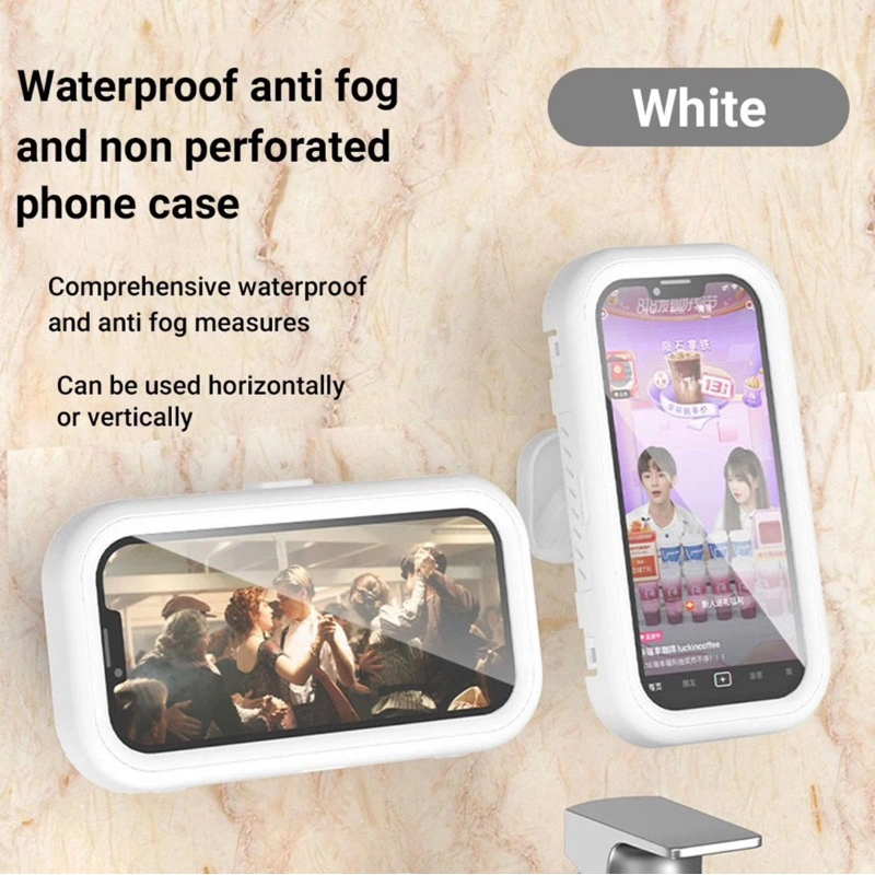 Case Box Hp Anti Air Kotak Holder HD72 Hp Kamar Mandi Waterproof Bathroom Phone Case