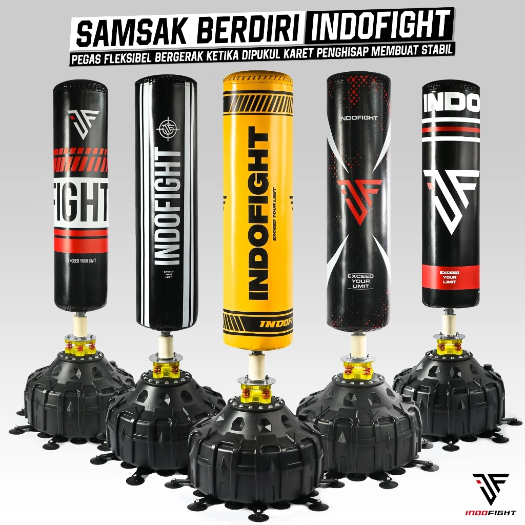 Samsak Berdiri Indofight Sansak Tinju Isi Samsak Berdiri Standing Punching Bag Indofight Samsak Tinju Berdiri ALL
