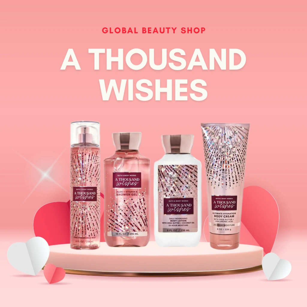 A Thousand Wishes ( Fragrance Mist - Body Lotion - Shower Gel - Body Cream )