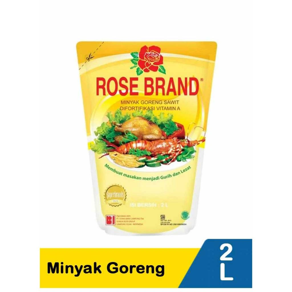 MINYAK GORENG ROSE BRAND 2L / 1L